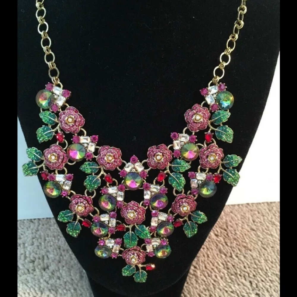Betsey Johnson Garden Of Excess  Necklace